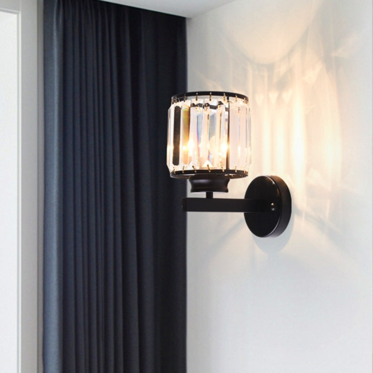 YWXLight 3W Crystal Glass Warm White Wall Lamp for Living Room Bedroom Hall Balcony