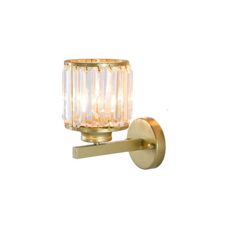 YWXLight 3W Crystal Glass Warm White Wall Lamp for Living Room Bedroom Hall Balcony
