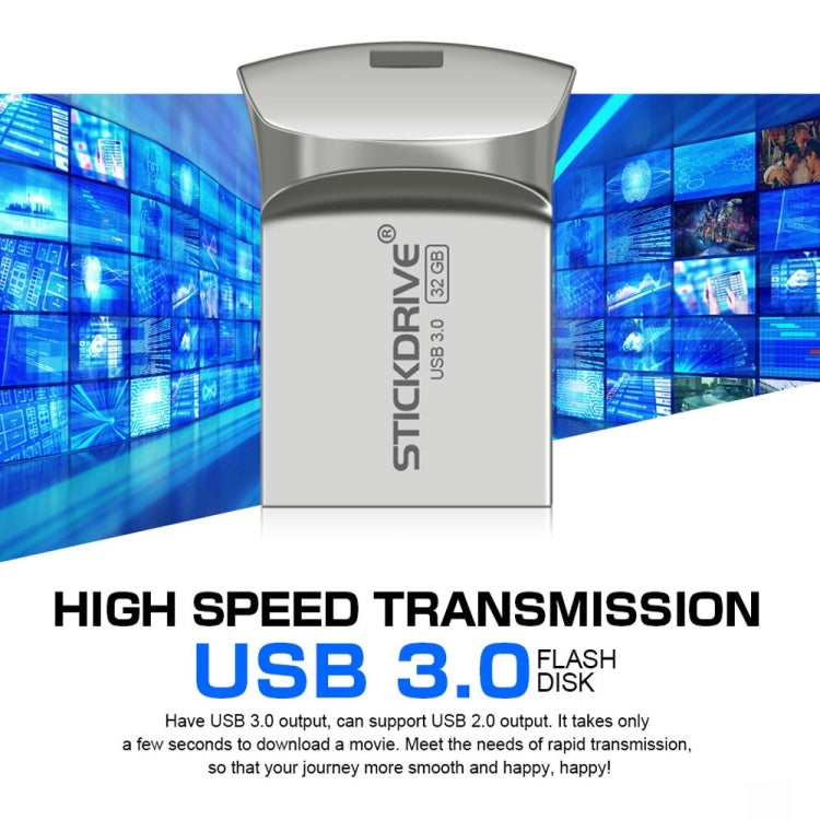 STICKDRIVE 64GB USB 3.0 High Speed Creative Metal U Disk