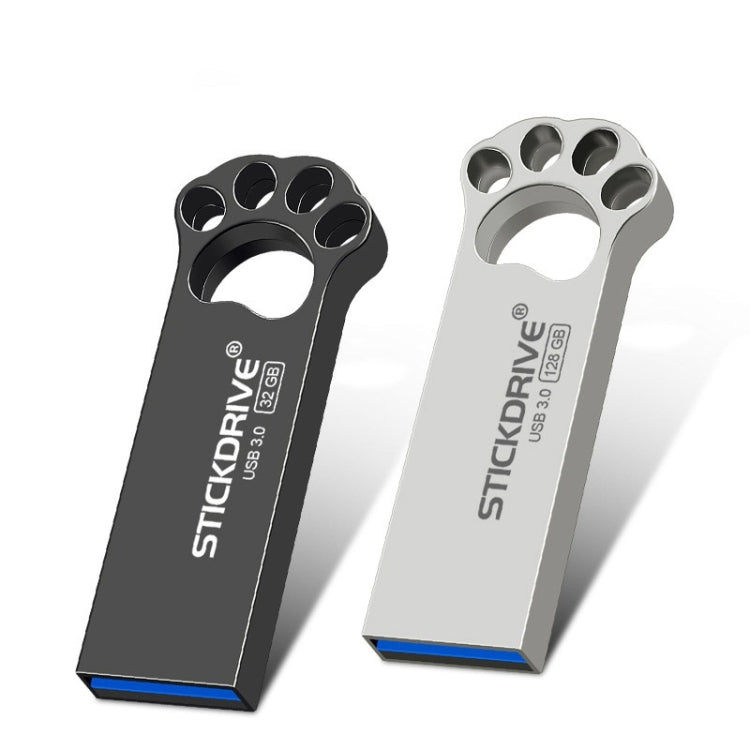 STICKDRIVE 32GB USB 3.0 Creative Cat Paw Metal U Disk