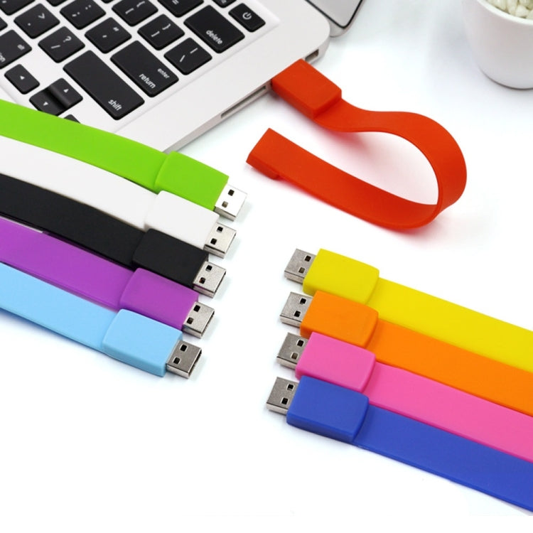 MicroDrive 8GB USB 2.0 Fashion Bracelet Wristband U Disk