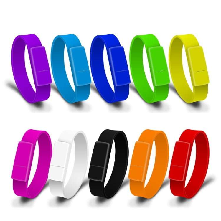 MicroDrive 64GB USB 2.0 Fashion Bracelet Wristband U Disk