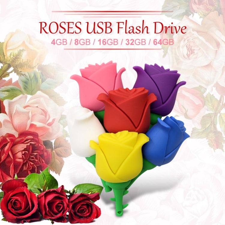 MicroDrive 8GB USB 2.0 Creative Rose U Disk