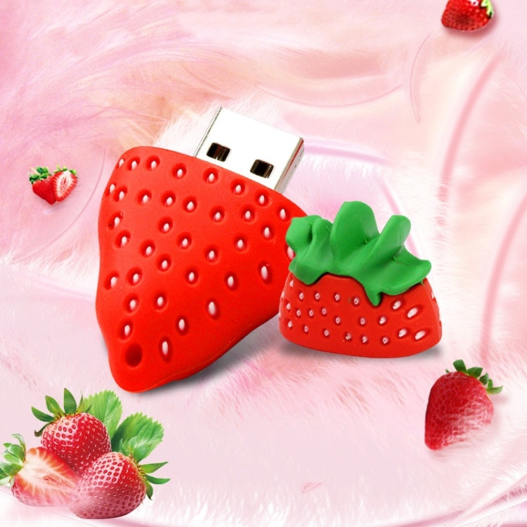 MicroDrive 8GB USB 2.0 Fruit Strawberry U Disk