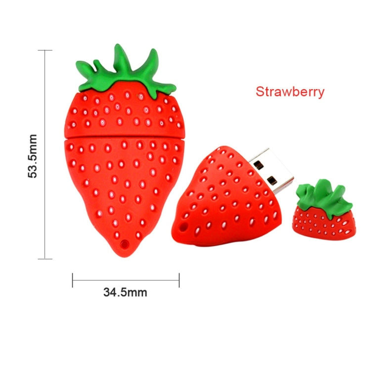 MicroDrive 8GB USB 2.0 Fruit Strawberry U Disk