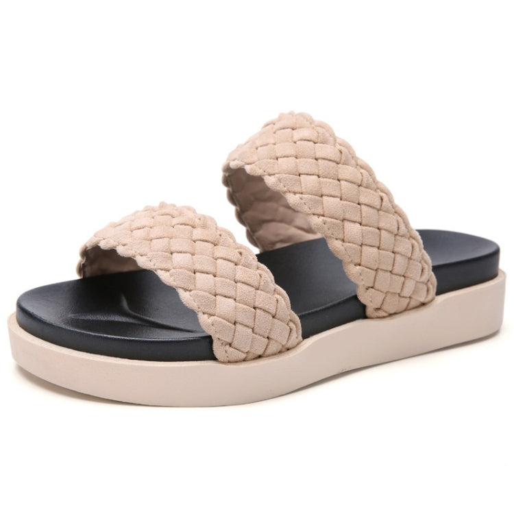 Outdoor Casual Simple Non-slip Wear-resistant Weave Beach Sandals for Women