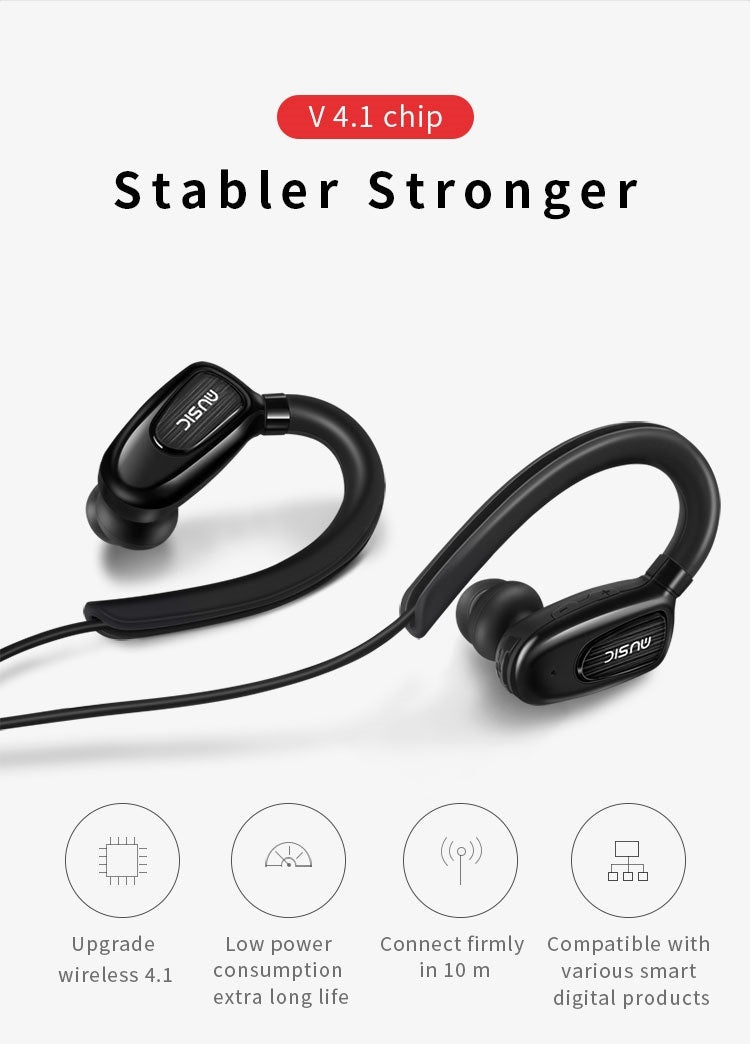 Moloke S5 Hanging Neck Sports Wireless Control Bluetooth Earphone Waterproof Anti-sweat Stereo Sound Headset