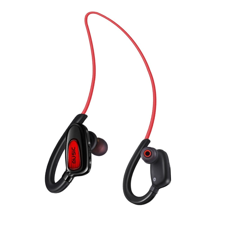 Moloke S5 Hanging Neck Sports Wireless Control Bluetooth Earphone Waterproof Anti-sweat Stereo Sound Headset