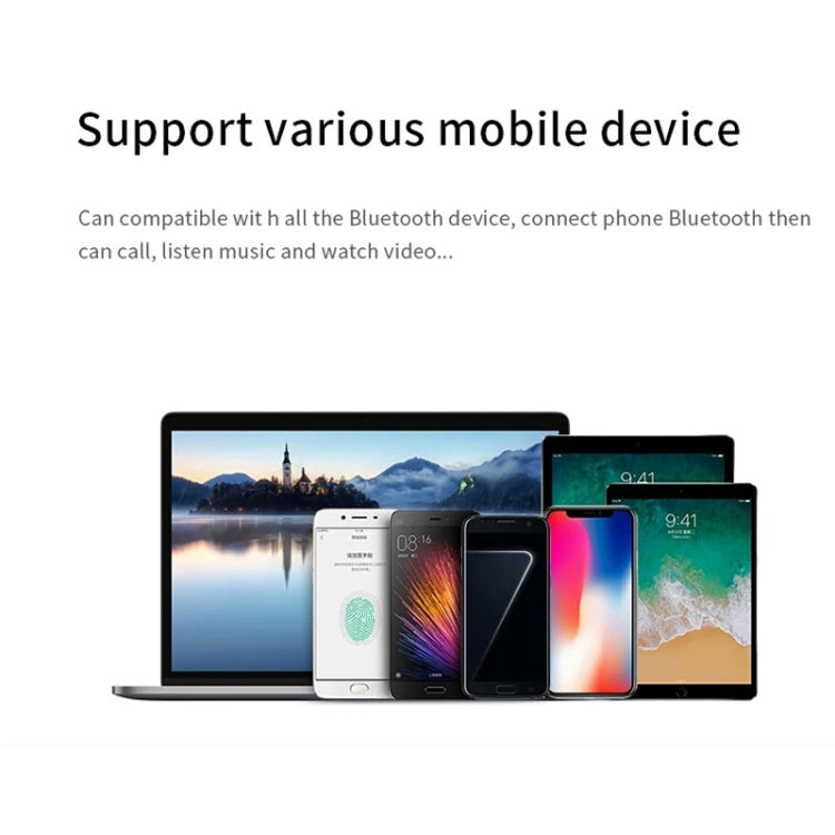 Moloke S7 Hanging Neck Magnetic In-ear Sports Bluetooth Earphone Waterproof Anti-sweat Stereo Sound Headset (Red)