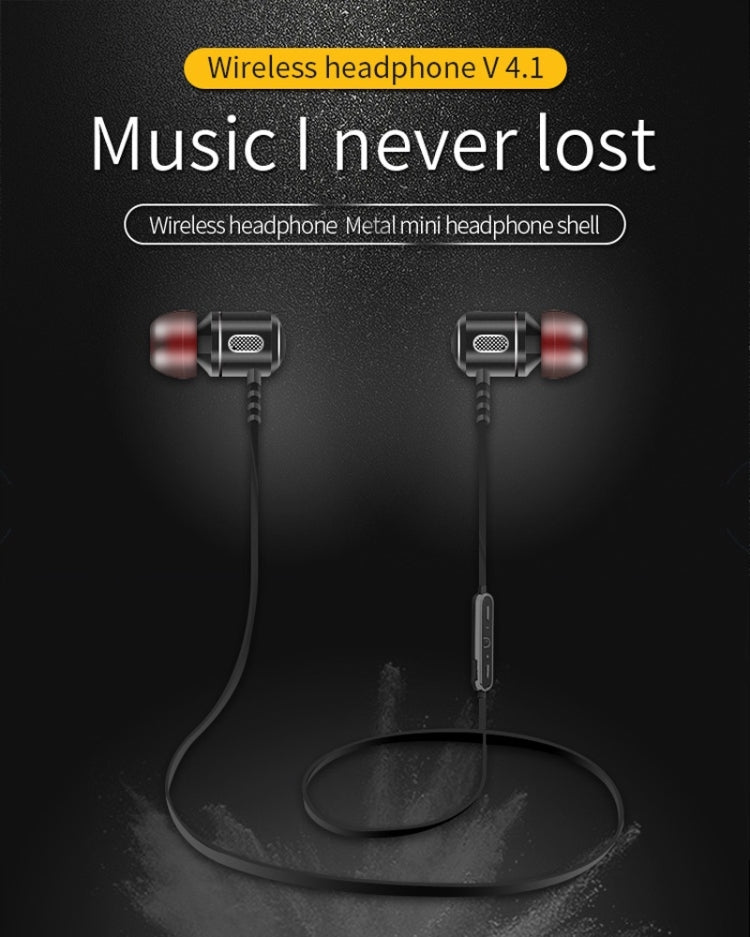 Moloke S8 Hanging Neck In-Ear Sports Bluetooth Earphone Waterproof Anti-sweat Stereo Sound Headset