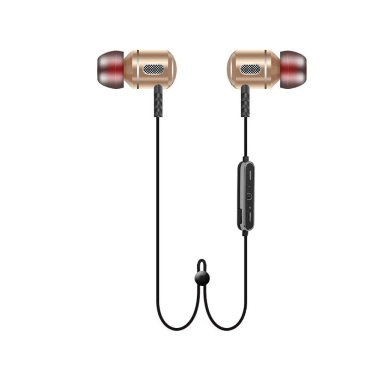 Moloke S8 Hanging Neck In-Ear Sports Bluetooth Earphone Waterproof Anti-sweat Stereo Sound Headset