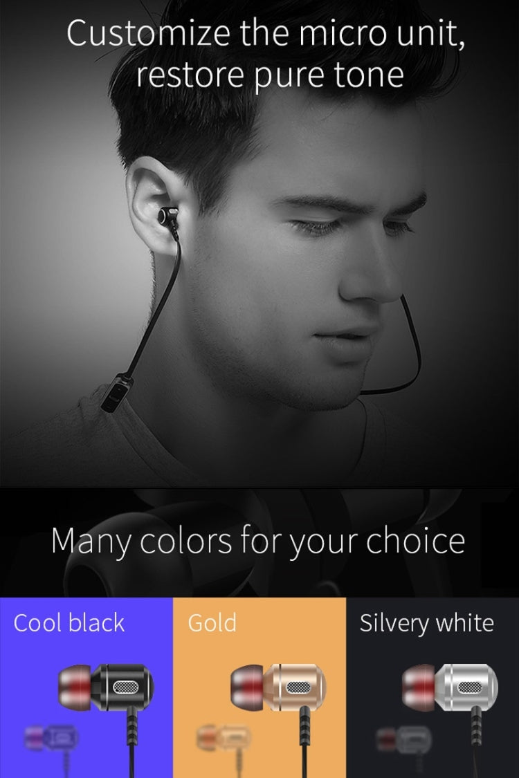 Moloke S8 Hanging Neck In-Ear Sports Bluetooth Earphone Waterproof Anti-sweat Stereo Sound Headset