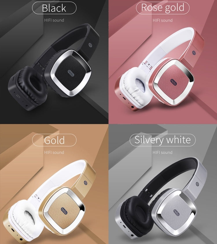 Moloke T6 Wireless Bluetooth Headset Stereo Sound Earphones, Support TF Card & Handfree Function