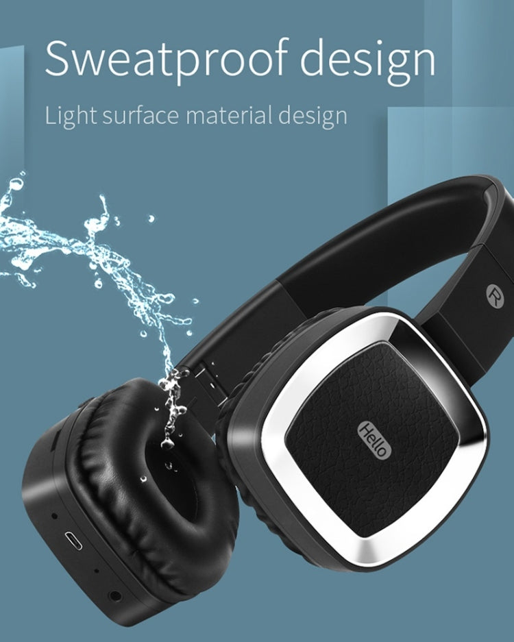 Moloke T6 Wireless Bluetooth Headset Stereo Sound Earphones, Support TF Card & Handfree Function