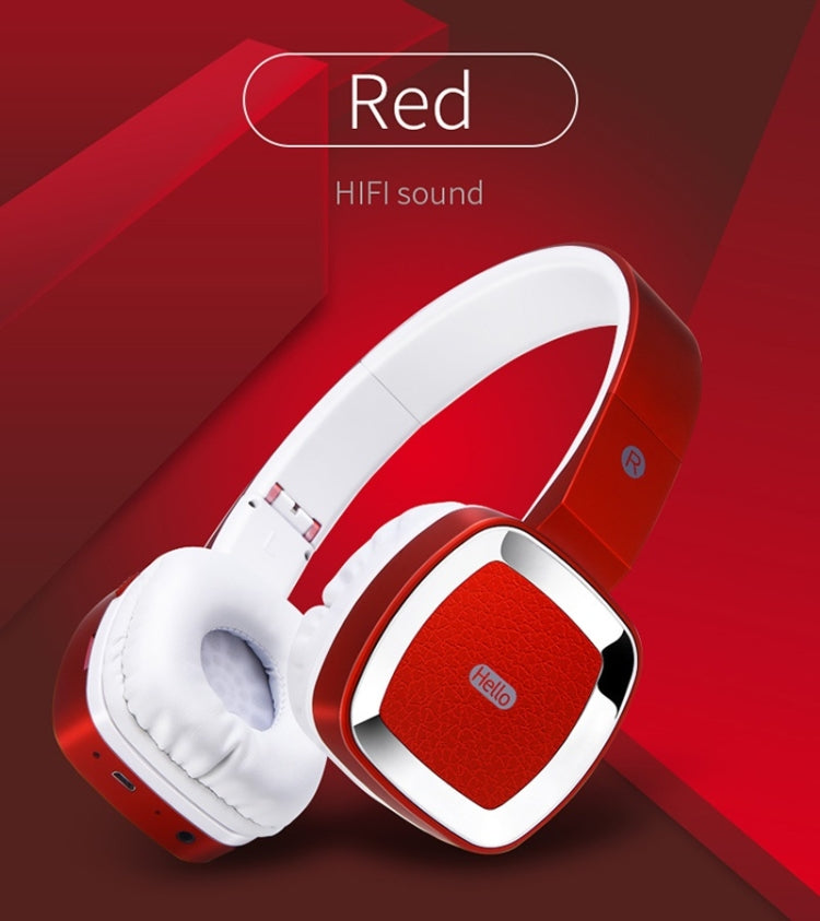 Moloke T6 Wireless Bluetooth Headset Stereo Sound Earphones, Support TF Card & Handfree Function