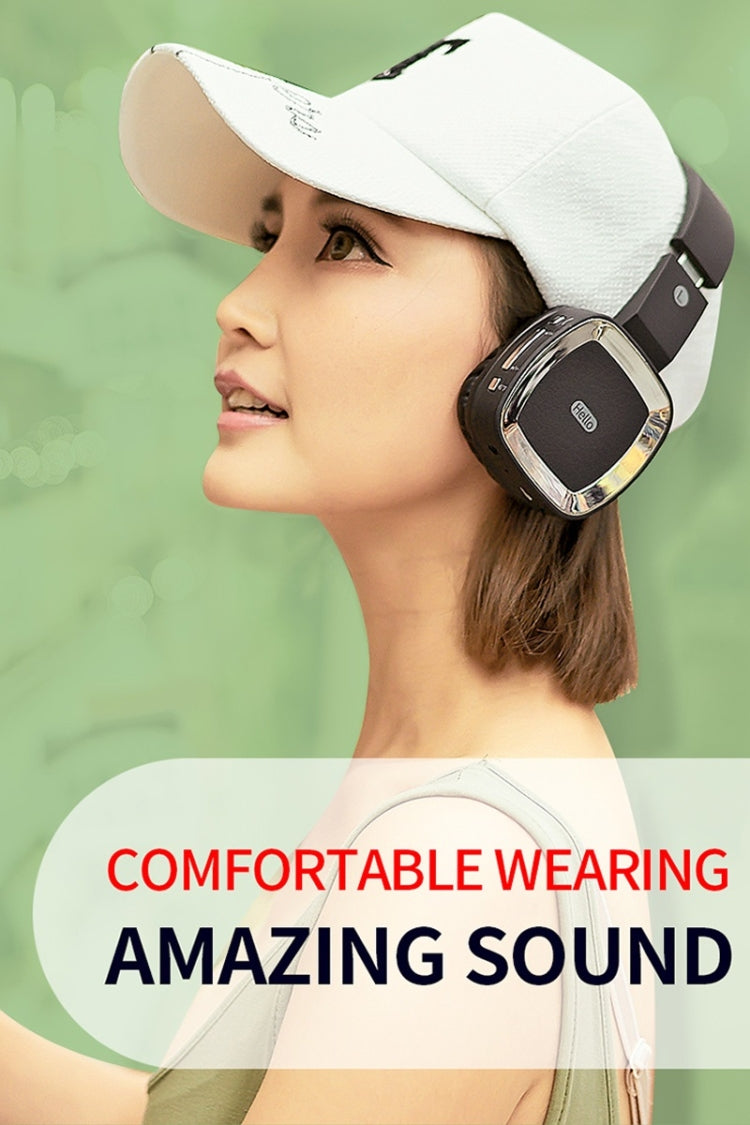 Moloke T6 Wireless Bluetooth Headset Stereo Sound Earphones, Support TF Card & Handfree Function