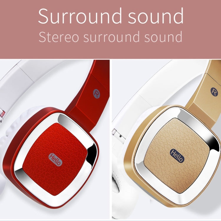 Moloke T6 Wireless Bluetooth Headset Stereo Sound Earphones, Support TF Card & Handfree Function