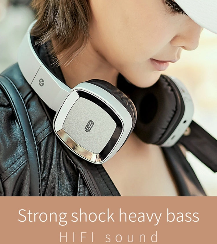 Moloke T6 Wireless Bluetooth Headset Stereo Sound Earphones, Support TF Card & Handfree Function