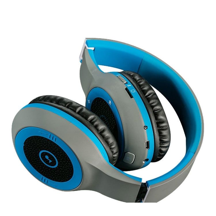 Moloke T8 Foldable Wireless Bluetooth Headset Stereo Sound Earphones, Support TF Card & Handfree Function