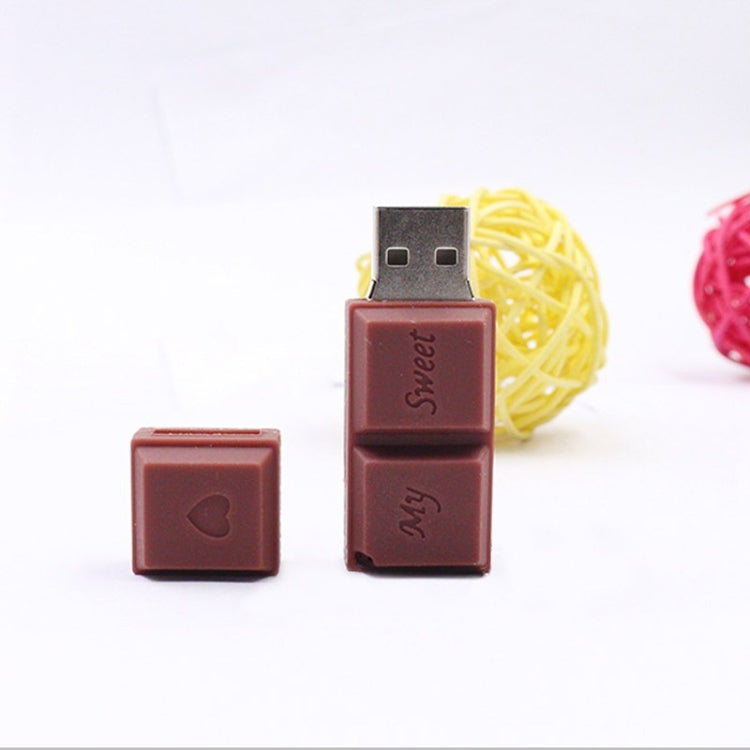 MicroDrive 128GB USB 2.0 Creative Chocolate USB Flash Drive