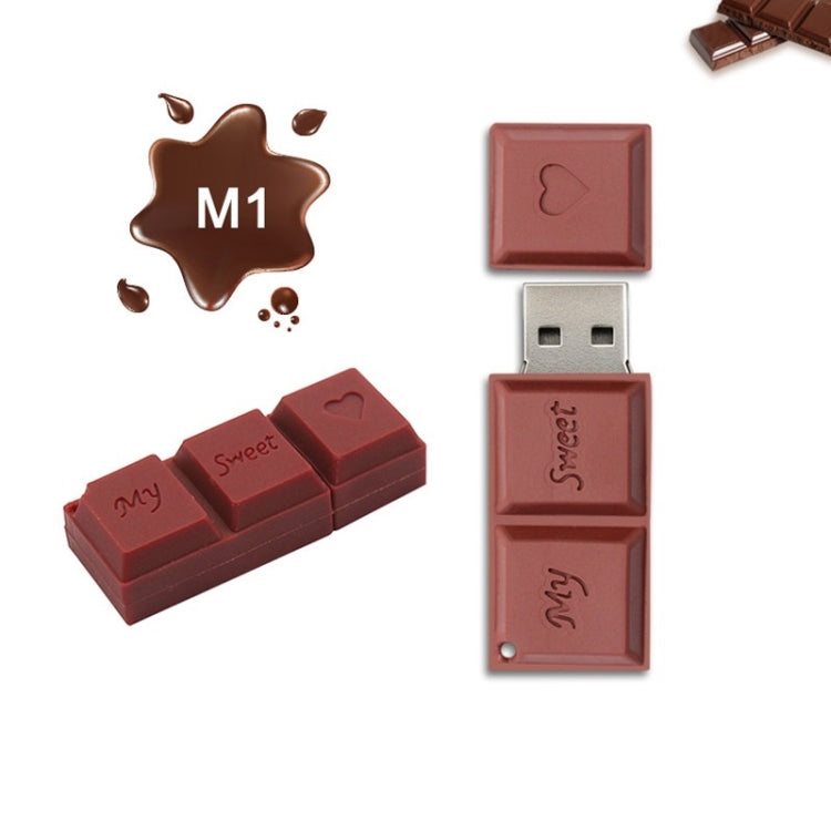 MicroDrive 128GB USB 2.0 Creative Chocolate USB Flash Drive