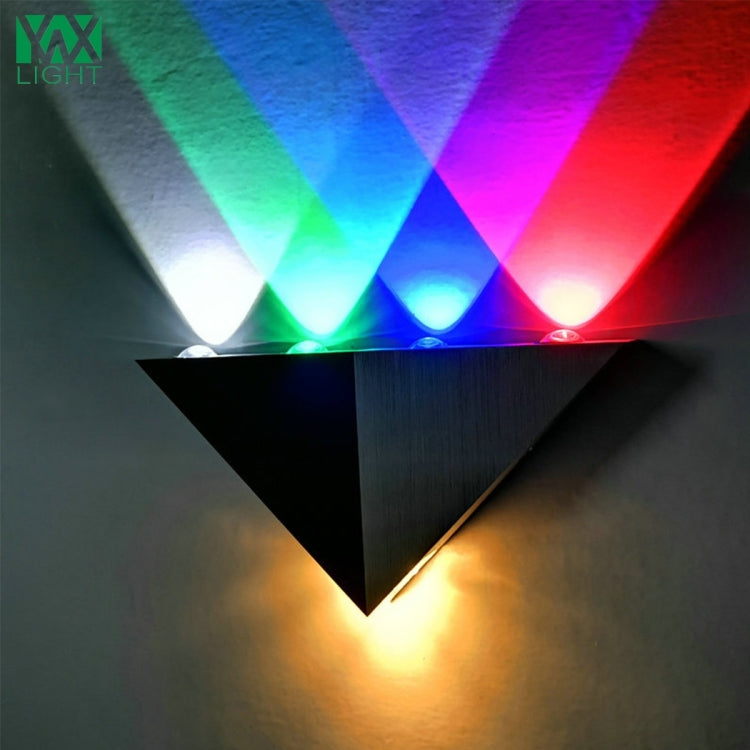 YWXLight 5W Triangle Creative LED Wall Lamp Corridor Aisle Lights Bar Bedroom Living Room Wall Decoration Light