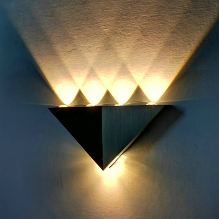YWXLight 5W Triangle Creative LED Wall Lamp Corridor Aisle Lights Bar Bedroom Living Room Wall Decoration Light