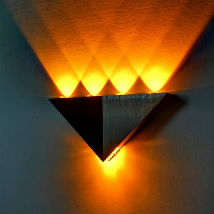 YWXLight 5W Triangle Creative LED Wall Lamp Corridor Aisle Lights Bar Bedroom Living Room Wall Decoration Light