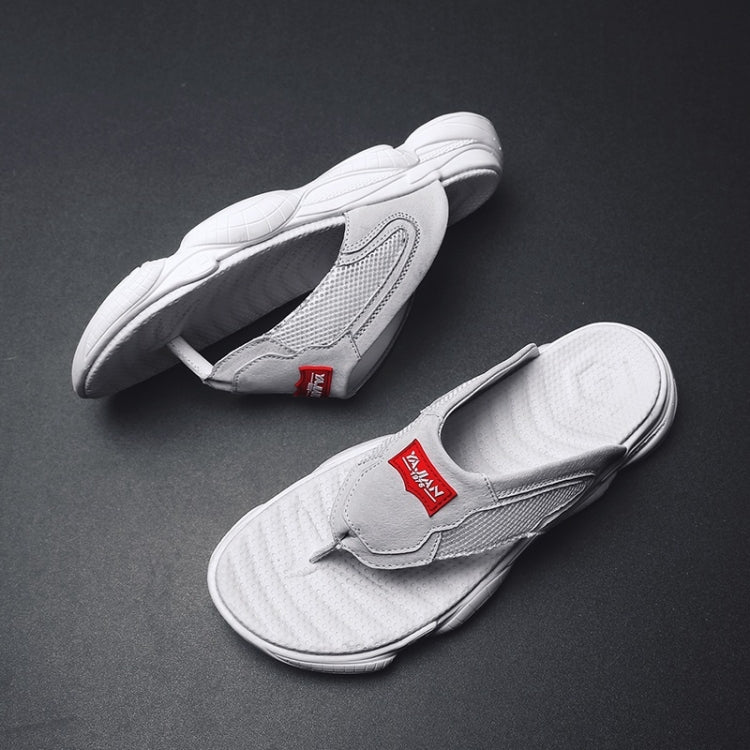 Non-slip Wear-resistant Flat Bottom Flip Flops Beach Shoes for Men
