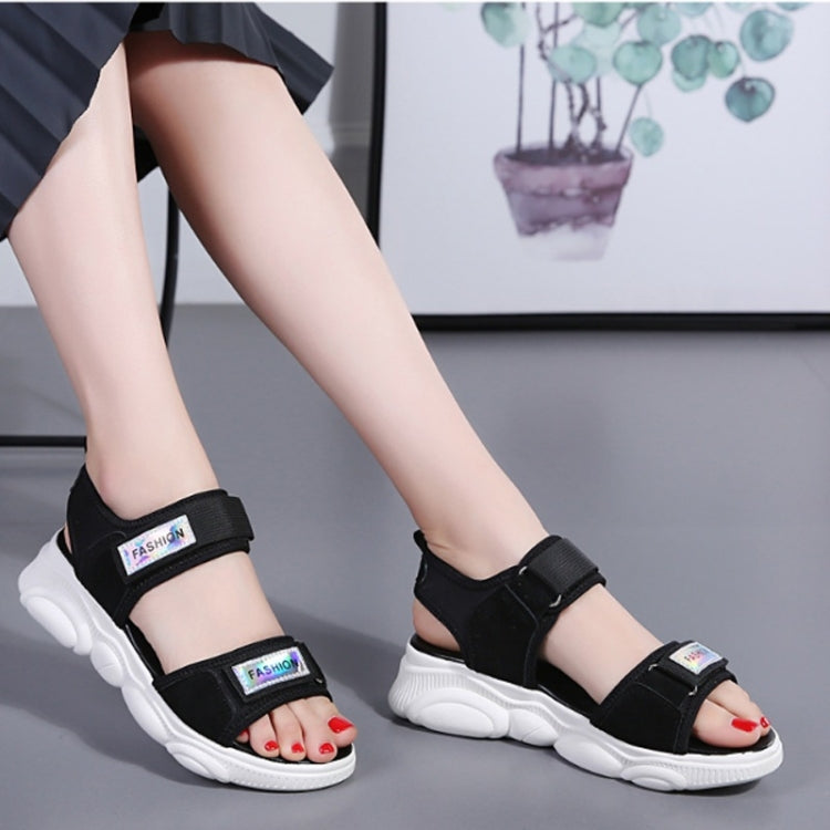 Suede Casual Sports Lightweight Wearable Sandals for Women