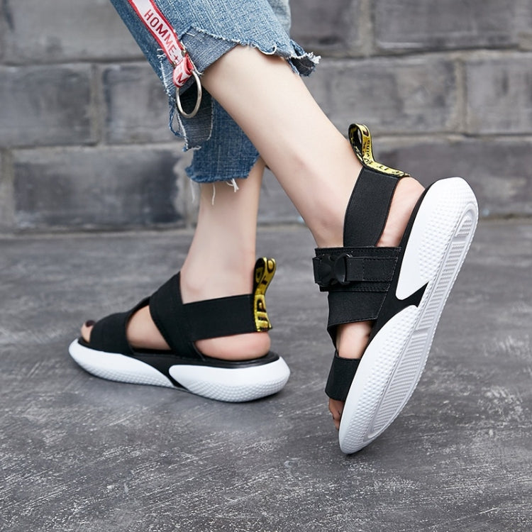 Casual Thick Bottom Non-slip Wear-resistant Sports Elastic Band Sandals for Women