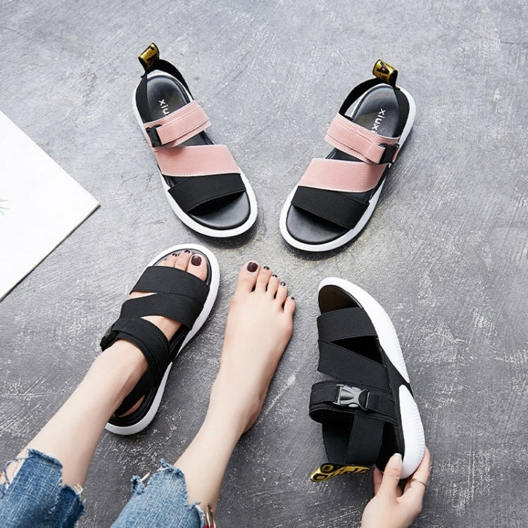 Casual Thick Bottom Non-slip Wear-resistant Sports Elastic Band Sandals for Women