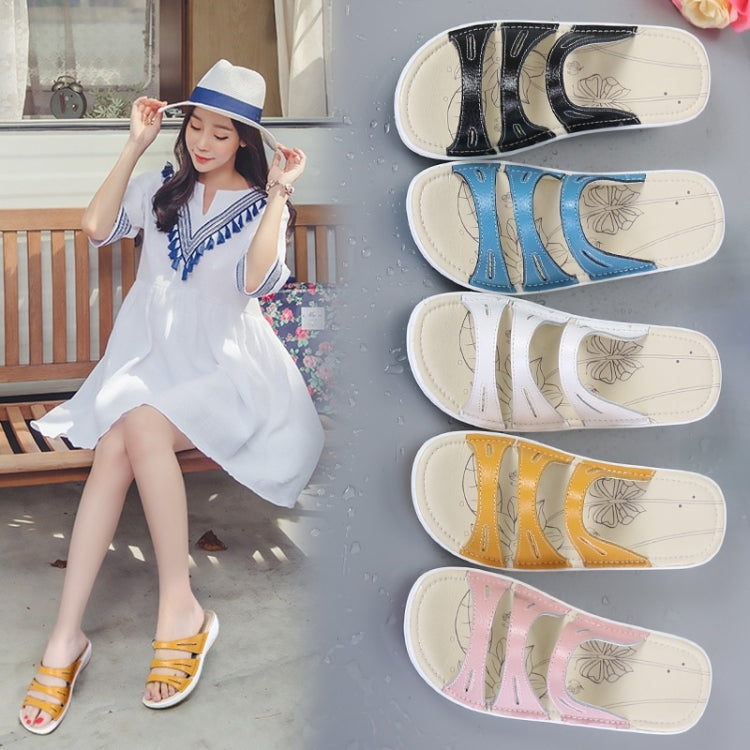 Casual Wild Solid Color Sandals Slippers for Women