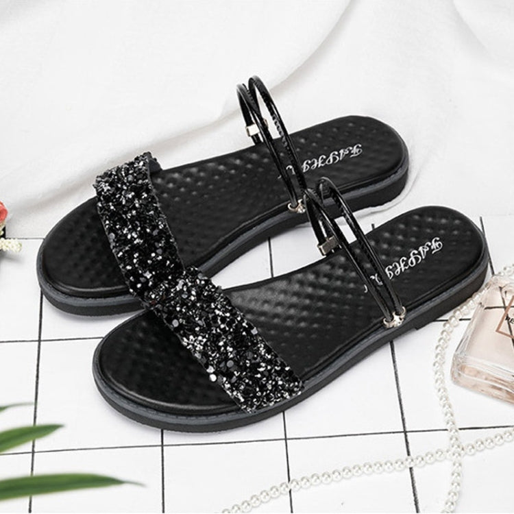 Sequin Two-wear Casual Fashion Non-slip Sandals for Women