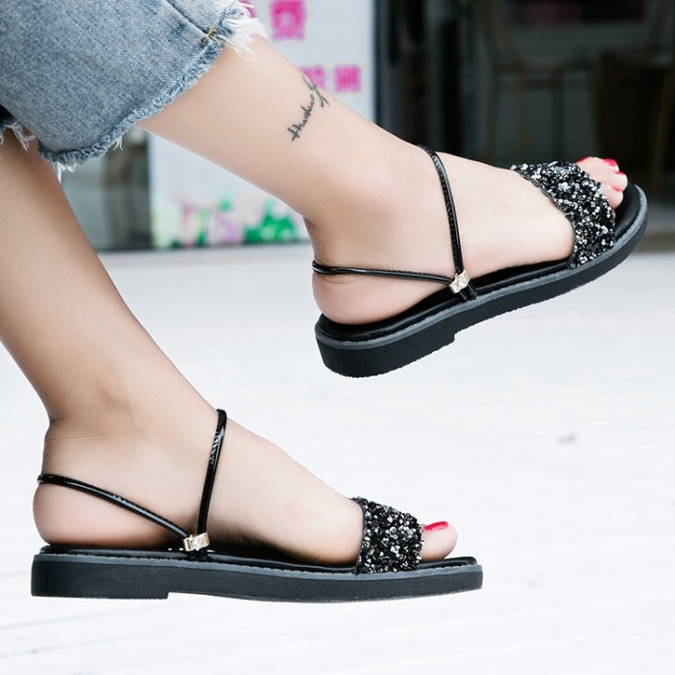 Sequin Two-wear Casual Fashion Non-slip Sandals for Women