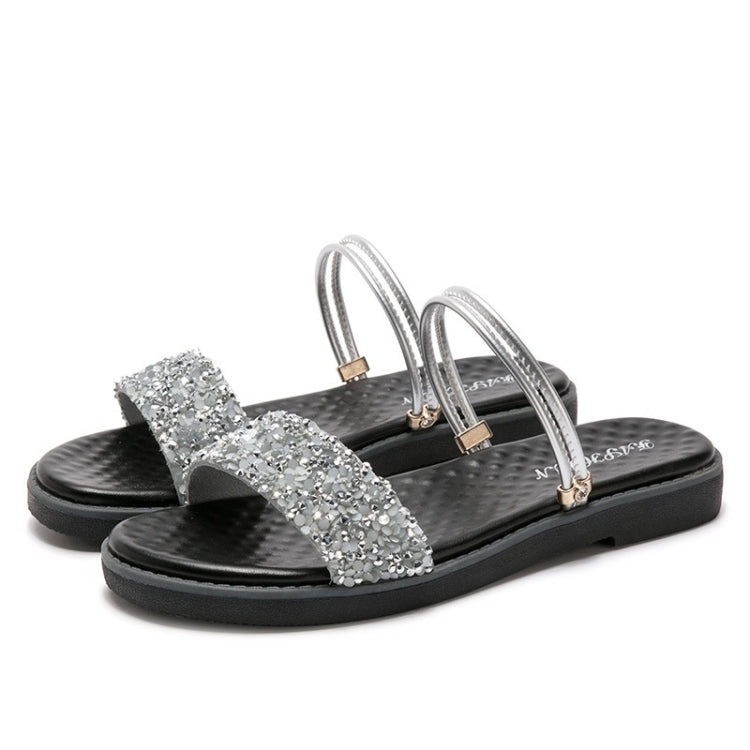 Sequin Two-wear Casual Fashion Non-slip Sandals for Women