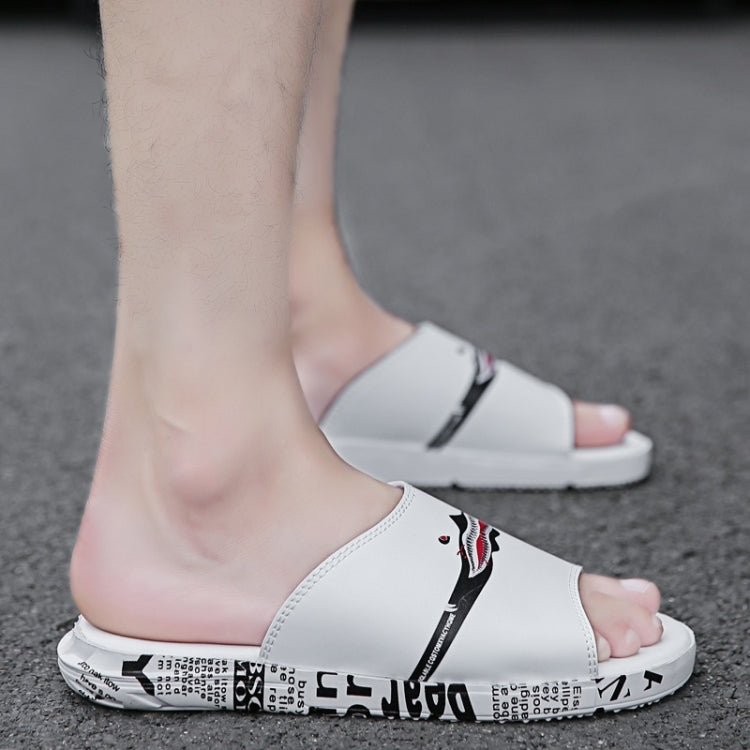 Microfiber Leather Comfortable Lightweight Slippers for Men