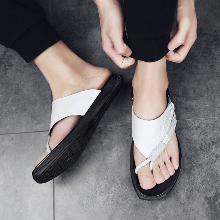 Fashion Trend Sandwich Toe Casual Slippers for Men