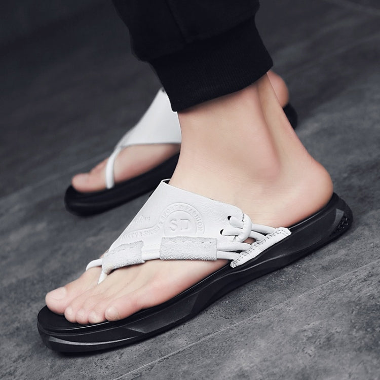 Fashion Trend Sandwich Toe Casual Slippers for Men
