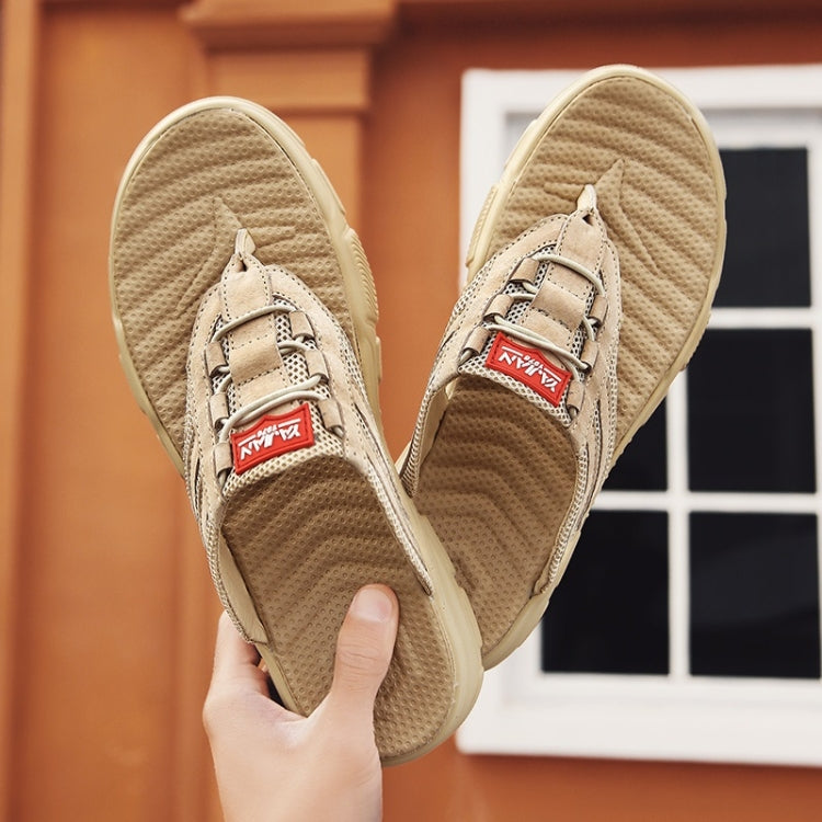 Casual Fashion Wear Beach Anti-skid Soft Flip Flops for Men