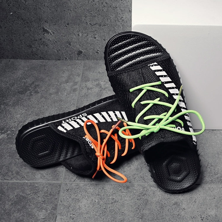 Fashion Breathable Mesh Non-slip Wear-resistant Slippers for Men