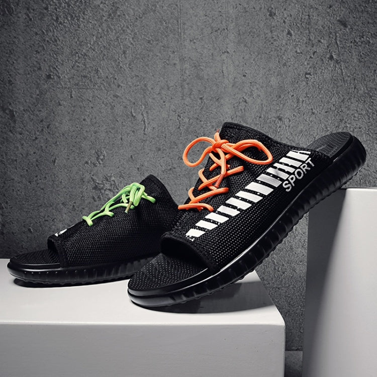 Fashion Breathable Mesh Non-slip Wear-resistant Slippers for Men