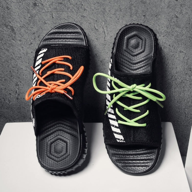 Fashion Breathable Mesh Non-slip Wear-resistant Slippers for Men