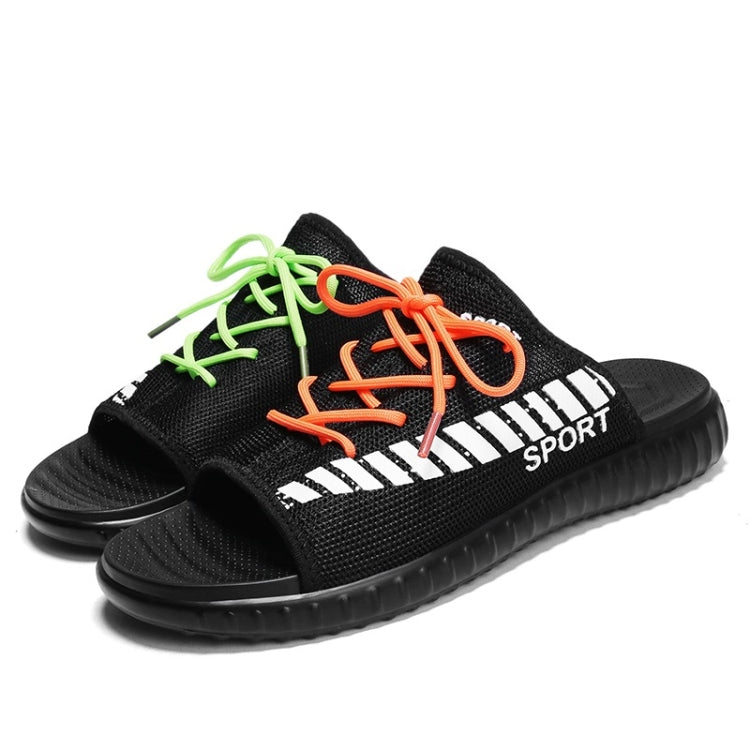 Fashion Breathable Mesh Non-slip Wear-resistant Slippers for Men