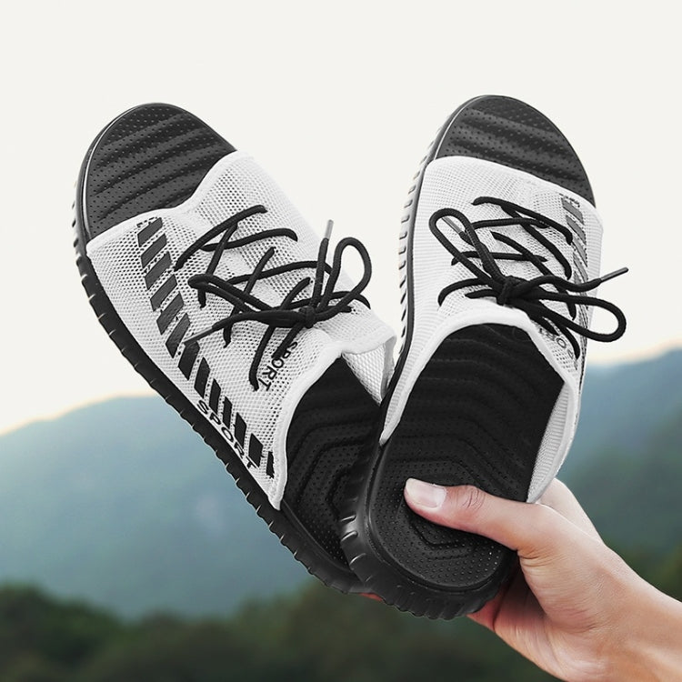 Fashion Breathable Mesh Non-slip Wear-resistant Slippers for Men