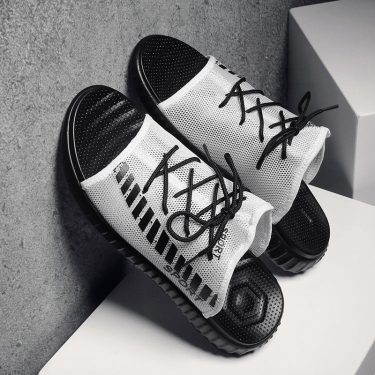 Fashion Breathable Mesh Non-slip Wear-resistant Slippers for Men