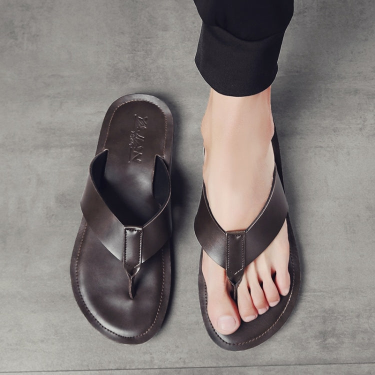 Youth Trend Fashion Simple Flip Flops for Men