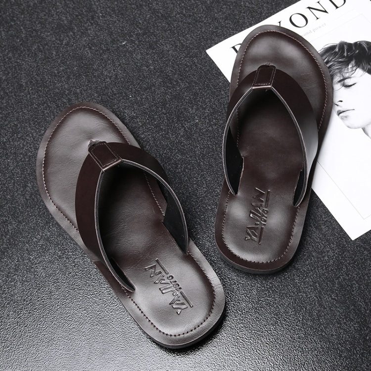 Youth Trend Fashion Simple Flip Flops for Men
