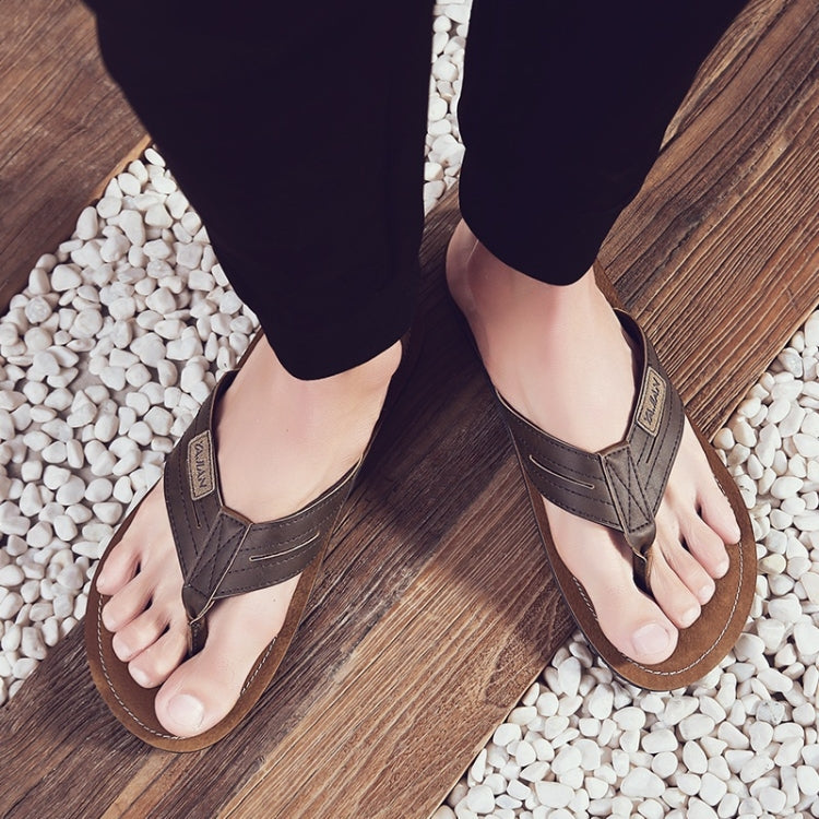 Fashion Trend Suede Sandals Slippers for Men