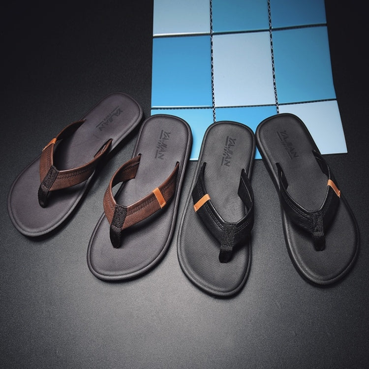 Trend Personality Non-slip Pinch Beach Flip-flops for Men